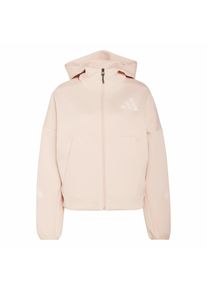 adidas Sportswear, Damer, Sportssweatjakke 'Z.N.E.', Ros&eacute;, St&oslash;rrelse S