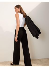 Friends Like These Pantalon &agrave; plis Femme noir taille 40