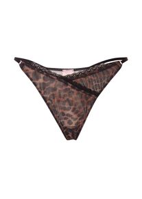 Hunkem&ouml;ller Hunkem&ouml;ller, Damer, String 'Ella', Brun / Sort, St&oslash;rrelse XL