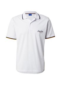Jack & Jones Jack & Jones M&auml;n T-shirt 'JORTEN' marinbl&aring; / guldgul / vit Storlek S
