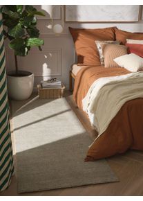 benuta Pure Vera Lichtgrijs 70x200 cm - Moderne Vloerkleden voor Woonkamer, Slaapkamer & Eetkamer