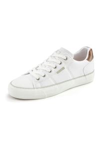 ELBSAND Dames Sneaker in wit ,maat 43, Witt, 4% Leer, 4% Imitatieleer