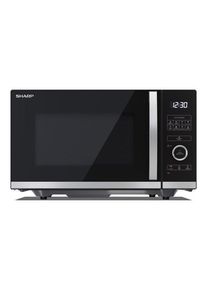 Sharp YC-QS254AE-B - microwave oven - freestanding - black