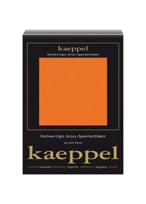 Kaeppel Spannbettlaken &raquo;Single Jersey Mako Elasthan&laquo; aus 97% Baumwolle und 3% Elasthan