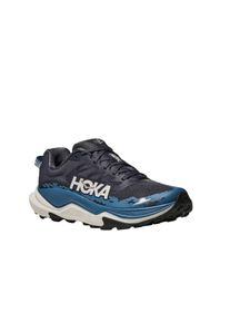 Trailrunningschuh Hoka One One "TORRENT 4", Herren, Gr. 48, charcoal grau, foggy night, Synthetik, Textil, mehrfarbig, Schuhe Trailrunningschuh