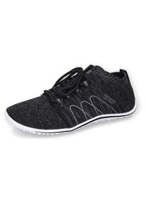 Barfu&szlig;schuh Dockers by Gerli, Damen, Gr. 40, schwarz, Textil, Schuhe Barfu&szlig;schuh, Sneaker, Schn&uuml;rschuh mit Wechselfu&szlig;bett