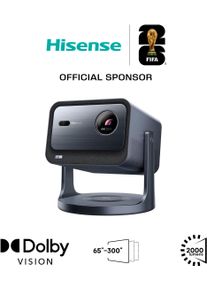HISENSE Mini-Beamer "C2", grau, B:24,6cm H:25,2cm T:24,6cm, Beamer, Mini-Beamer