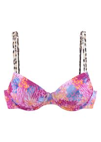 Buffalo Kvinnor Bikini&ouml;verdel blandade f&auml;rger / rosa Storlek 75