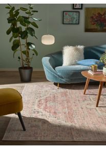 benuta nest Vaskbart teppe Miray Roze 120x170 cm0000 Rosa Vintage