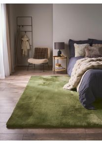 benuta nest Dave Groen 160x230 cm Nepbont vloerkleed0000 - Moderne Vloerkleden voor Woonkamer, Slaapkamer & Eetkamer