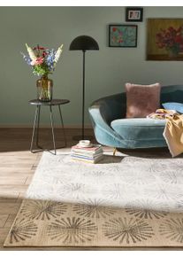 benuta nest Vaskbart teppe Milly Beige 80x150 cm0000 Beige Blomstret