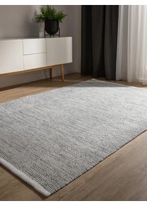 benuta Basic Bomullsteppe Ron Beige/Zwart 70x140 cm0000 Beige/Svart Enfarget