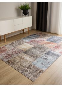 benuta Basic Vaskbart teppe George Veelkleurig 80x150 cm0000 Flerfarget Vintage