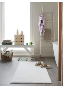 benuta Nest Badmatta Ole Creme 50x80 cm Bomull Uni