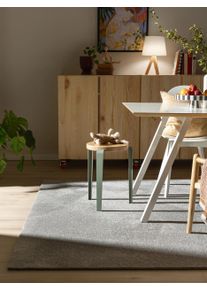 benuta nest Vaskbart teppe Nina Grijs 120x170 cm0000 Gr&aring; Enfarget