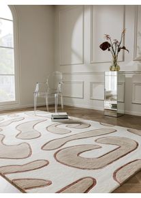 benuta Finest Keith Beige 200x300 cm Vloerkleed0000 - Moderne Vloerkleden voor Woonkamer, Slaapkamer & Eetkamer