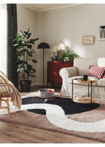 benuta nest Langh&aring;ret teppe Lotta Veelkleurig 140x200 cm0000 Flerfarget Abstrakt