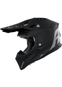 Airoh Aviator 3 Color, motocross helmet , color: Matt-Black , size: M