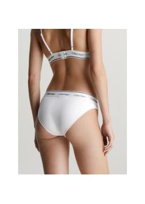 Calvin Klein Swimwear, Damen, Bikini-Hose &raquo;BIKINI&laquo; mit Logobund, classic white, S (36) - N-Gr, Bikinihose von CALVIN KLEIN