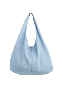 Levi's Levi's , Damen, Schultertasche &raquo;EMERSON SHOULDER BAG&laquo; aus Baumwolldenim, l&auml;ssiger Stil, OCEAN INDIGO WASH 12, Tasche von Levis