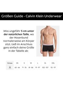 Calvin Klein Underwear, Herren, Boxer &raquo;BOXER BRIEF 3PK&laquo; Packung, 3er, 3 Stk. mit elastischem Logobund, 3x schwarz, M (50) - 3 Stk., 3er-Pack 