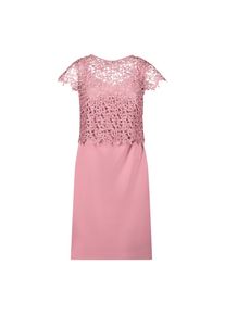 Vera Mont, Damen, Etuikleid &raquo;Etuikleid mit Spitze&laquo;, Vintage Blossom, 40 - EURO, Passform: Figurbetont