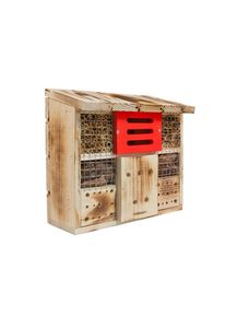 M&Ouml;BELIX M&ouml;belix , Naturfarben, Rot , Holz , 27x30x13.5 cm , Freizeit im Garten, Gartenaccessoires