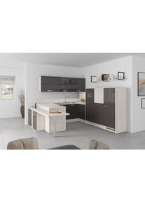 Impuls , Holzwerkstoff , 8 Schubladen , U-Form , 294x298 cm , K&uuml;che, K&uuml;chenbl&ouml;cke, K&uuml;chen in U-Form