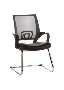 Mid.you , Grau, Schwarz , Textil , 57x98x52 cm , ergonomische R&uuml;ckenlehne , B&uuml;rom&ouml;bel, B&uuml;rost&uuml;hle, Besucherst&uuml;hle