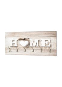 M&Ouml;BELIX M&ouml;belix , Mehrfarbig, Edelstahlfarben , Metall, Holzwerkstoff , 90 cm , Garderobe, Garderobenhaken