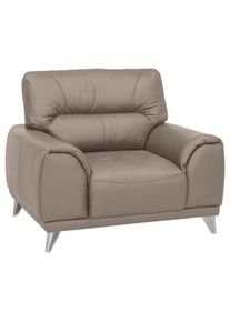 Mid.you , Sandfarben , Textil , 112x92x96 cm , Made in EU , Wohnzimmer, Sessel, Fernsehsessel