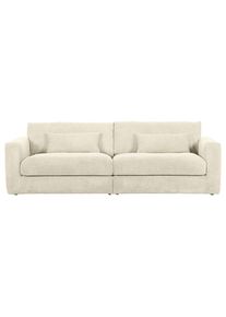 Mid.you , Naturfarben , Textil , F&uuml;llung: Schaumstoff,Schaumstoff , 260x66x115 cm , R&uuml;cken echt , Wohnzimmer, Sofas & Couches, Sofas, Big Sofas
