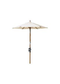 Gardenson , Wei&szlig; , Holzwerkstoff , 180x180 cm , Gartenm&ouml;bel, Sonnenschutz, Sonnenschirme