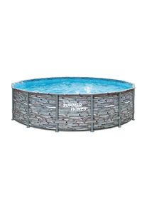 M&Ouml;BELIX M&ouml;belix , Grau , Kunststoff , 107 cm , Pools & Wasserspa&szlig;, Pools, Aufstellpools