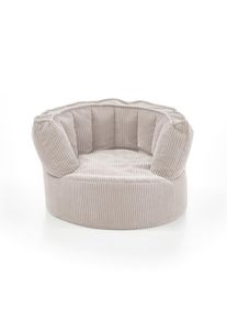 Mid.you , Beige , Textil , F&uuml;llung: Styroporkugeln , 75x55x72 cm , Made in EU, FSC MIX , Kleinm&ouml;bel, Sitzs&auml;cke