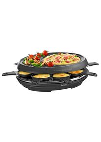 Tefal , Schwarz , Metall, Kunststoff , 39.9x14.1x39.9 cm , K&uuml;che, K&uuml;chenelektroger&auml;te, Tischgrills & Fondue, Raclette-Grills