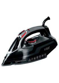 Russell Hobbs , Rot, Schwarz, Silberfarben , Metall, Kunststoff, Keramik , 350 ml , 14.3x17.0x32.9 cm , Sprayeinrichtung, Selbstentkalkung, f&uuml;r Leitungswasser geeignet, Tropf-Stopp, Betriebskontrollleuchte , Haushalt, W&auml;schepflege, B&uuml;geleisen