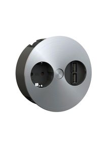 M&Ouml;BELIX M&ouml;belix , Edelstahlfarben , Metall , 4.25 cm , K&uuml;che, K&uuml;chenausstattung, K&uuml;chensteckdosen