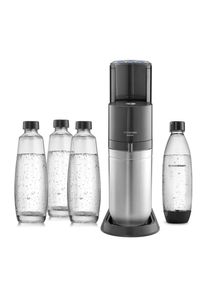 SodaStream , Titanfarben , Kunststoff, Glas , 37x44x19 cm , K&uuml;che, K&uuml;chenausstattung