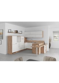 Impuls , Holzwerkstoff , 8 Schubladen , U-Form , 294x298 cm , K&uuml;che, K&uuml;chenbl&ouml;cke, K&uuml;chen in U-Form