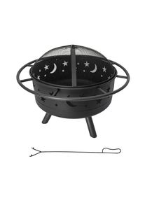 M&Ouml;BELIX M&ouml;belix , Schwarz , Metall , rund , 60 cm ,
