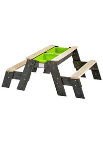 EXIT Toys , Grau , Holz , Zeder , 94x50x120 cm , T&Uuml;V-gepr&uuml;ft, Fsc, EN 71 , Spielwaren, Outdoorspielzeug, Sand- & Wasserspielzeug