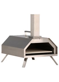 Gardenson , Silberfarben , Metall , 76.4x68.1x40 cm , K&uuml;che, K&uuml;chenelektroger&auml;te, Herde & Back&ouml;fen, Pizza&ouml;fen