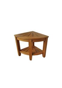 Gardenson , Braun , Holz , Teakholz , Hartholz , Freiform , 40x44x40 cm , gastro- und objekttauglich, wetterfest, UV-best&auml;ndig, offenes Fach, einfacher Aufbau , Freizeit im Garten, Gartenaccessoires