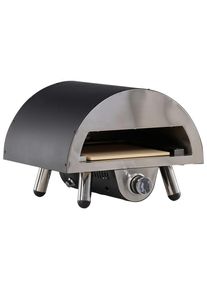 Gardenson , Schwarz , Metall , 52x39x49 cm , K&uuml;che, K&uuml;chenelektroger&auml;te, Herde & Back&ouml;fen, Pizza&ouml;fen