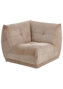 Livetastic , Taupe , Textil , 105x80x105 cm , Made in EU , R&uuml;cken echt, individuell planbar , Wohnzimmer, Sofas & Couches, Sofas, Weitere Sofas, Modulare Sofas