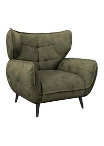 M&Ouml;BELIX M&ouml;belix , Dunkelgr&uuml;n , Textil , 103x105x98 cm , Wohnzimmer, Sessel, Ohrensessel