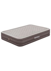 Bestway , Braun, Grau , Metall, Kunststoff , 152x36x203 cm , RoHS , integrierte elektrische Pumpe, beflockte Schlafseite , Schlafzimmer, Betten, G&auml;stebetten, Luftbetten