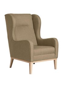 Max Winzer , Sandfarben , Textil , Buche , 66x104x78 cm , Goldenes M, Made in Europe , Wohnzimmer, Sessel, Ohrensessel