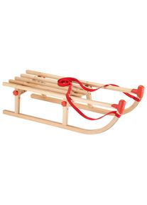 Ondega , Buchefarben , Holz , Buche , massiv , 35x27x92 cm , T&Uuml;V-gepr&uuml;ft, GS-gepr&uuml;ft, CE EN 14786 , Spielwaren, Kinder-Fahrzeuge, Schlitten